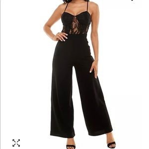 Women’s - juniors Large Almost Famous pant jumpsuit